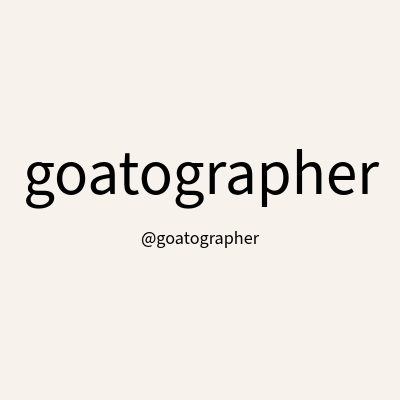 goatographer